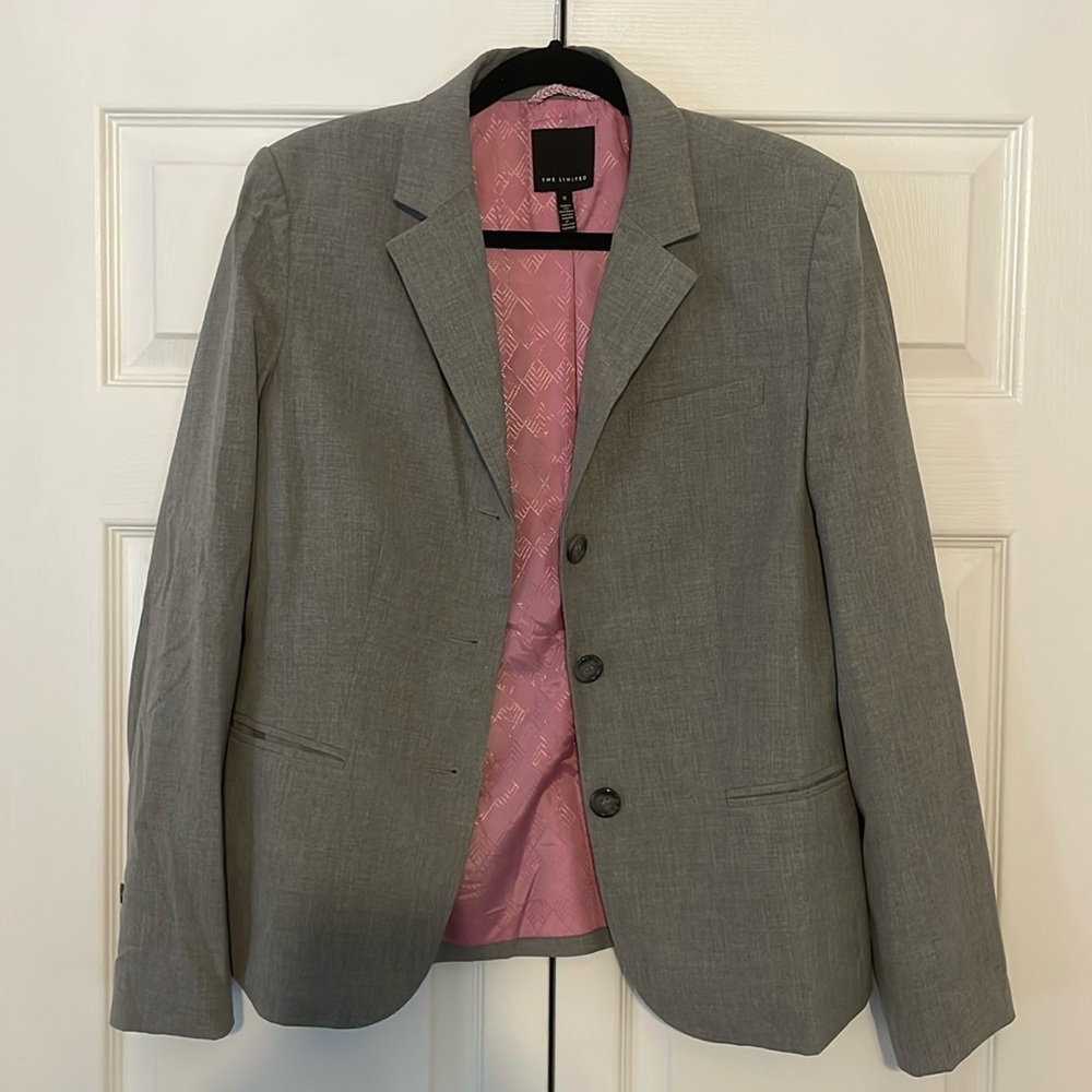 The Limited Grey Blazer